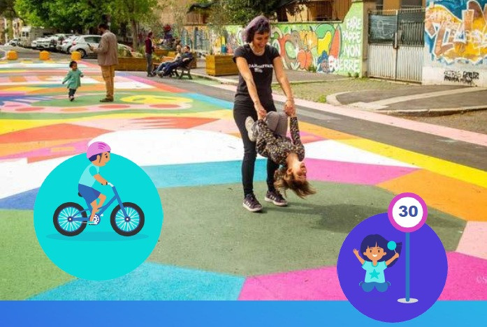 Ulice pro děti, města pro všechny. Hodnocení evropských měst z hlediska mobility přátelské k dětem.