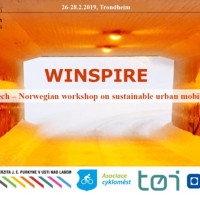 Workshop o udržitelné městské mobilitě pod názvem Winspire v Trondheimu