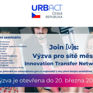 Nová URBACT výzva pro sítě měst Innovation Transfer Networks
