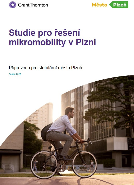 Studie pro řešení mikromobility v Plzni