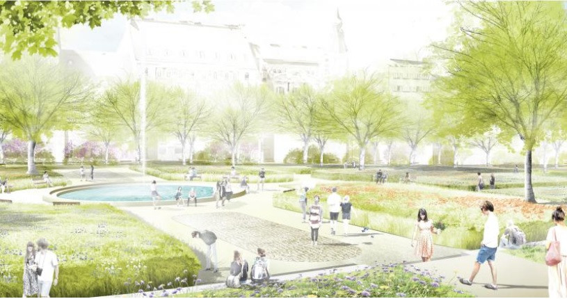 Design ulice a vládní usnesení Politika architektury a stavební kultury ČR.