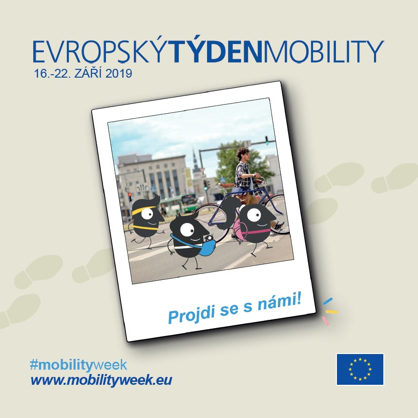 Evropský týden mobility 2019 se soustředí na téma bezpečné cyklistiky a chůze
