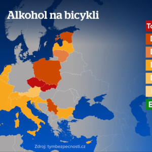 Alkohol za řidítky kol