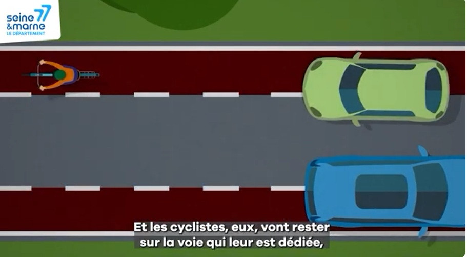 Podnět - víceúčelové cyklistické pruhy na silniční síti