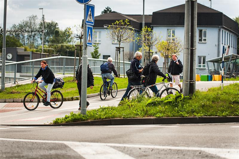 Propagace bezmotorové dopravy začíná bezpečnou infrastrukturou: příklad z Třince