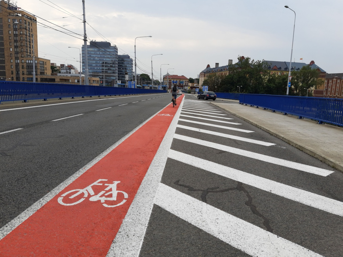 Ostrava: Spojení Poruby s centrem města je bezpečnější pro cyklisty