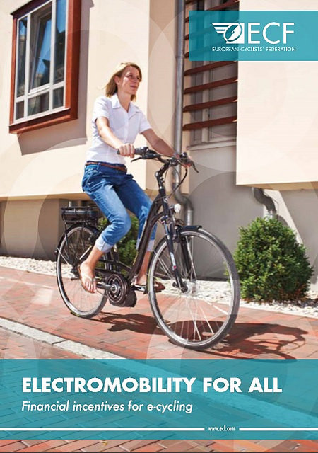 Nová zpráva ECF vyzývá k realizaci vyvážených strategií elektromobility, které zohledňují potenciál elektrokola