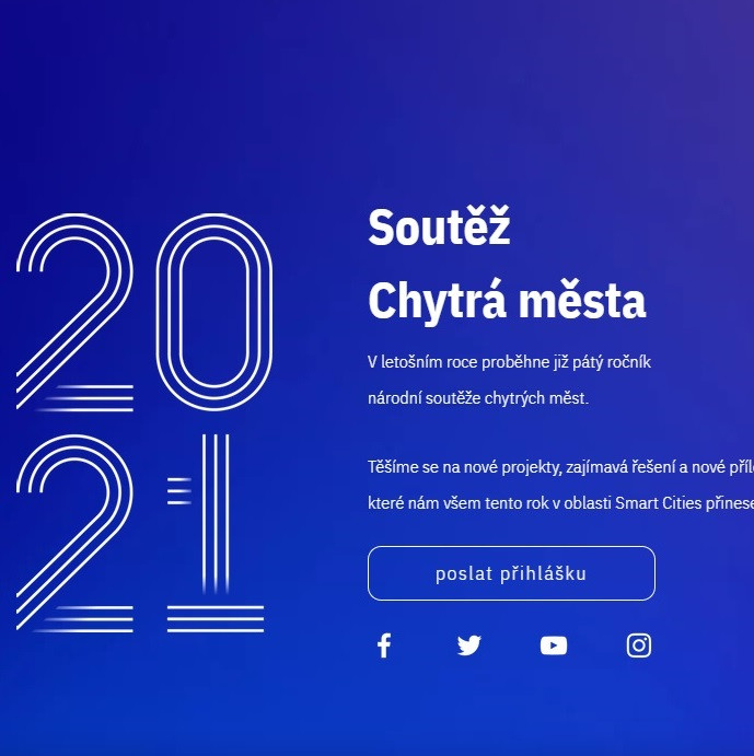 V. ročník soutěže CHYTRÁ MĚSTA 2021