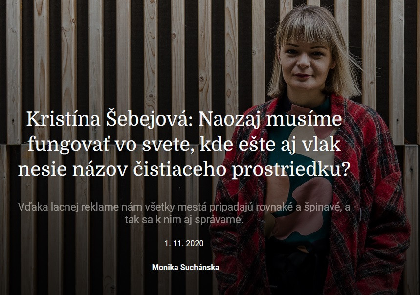 Rozhovor o vizuálním smogu
