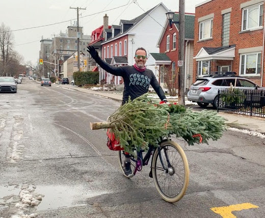 Už je tady ten vánoční čas: #treebybike