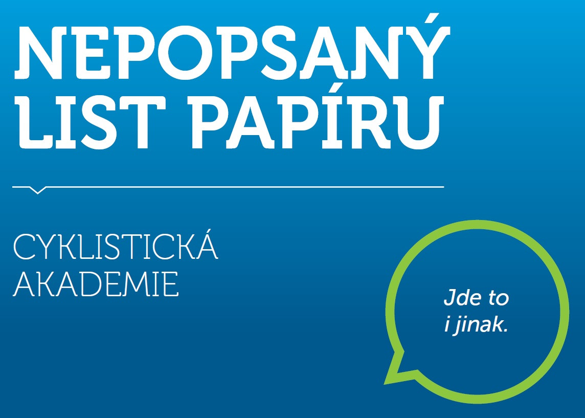 Říká vám něco Nepopsaný list papíru?