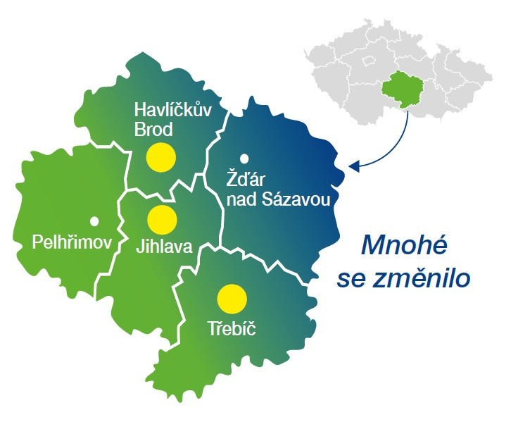Kraj Vysočina má mobilní výstavu představující témata městské a aktivní mobility,