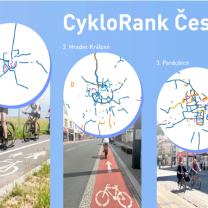 CykloRank Česko 2023: Top města pro cyklisty