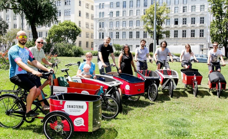 Vídeň: Grätzelräder? – Nákladní kola, která Vídeň půjčuje zdarma