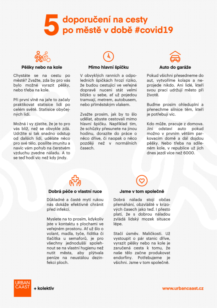 5 doporučení na cesty po městě v době #covid19