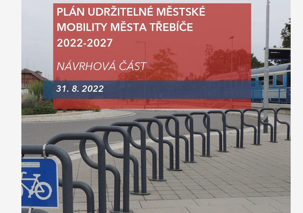 Třebíč - Plán udržitelné městské mobility města Třebíče
