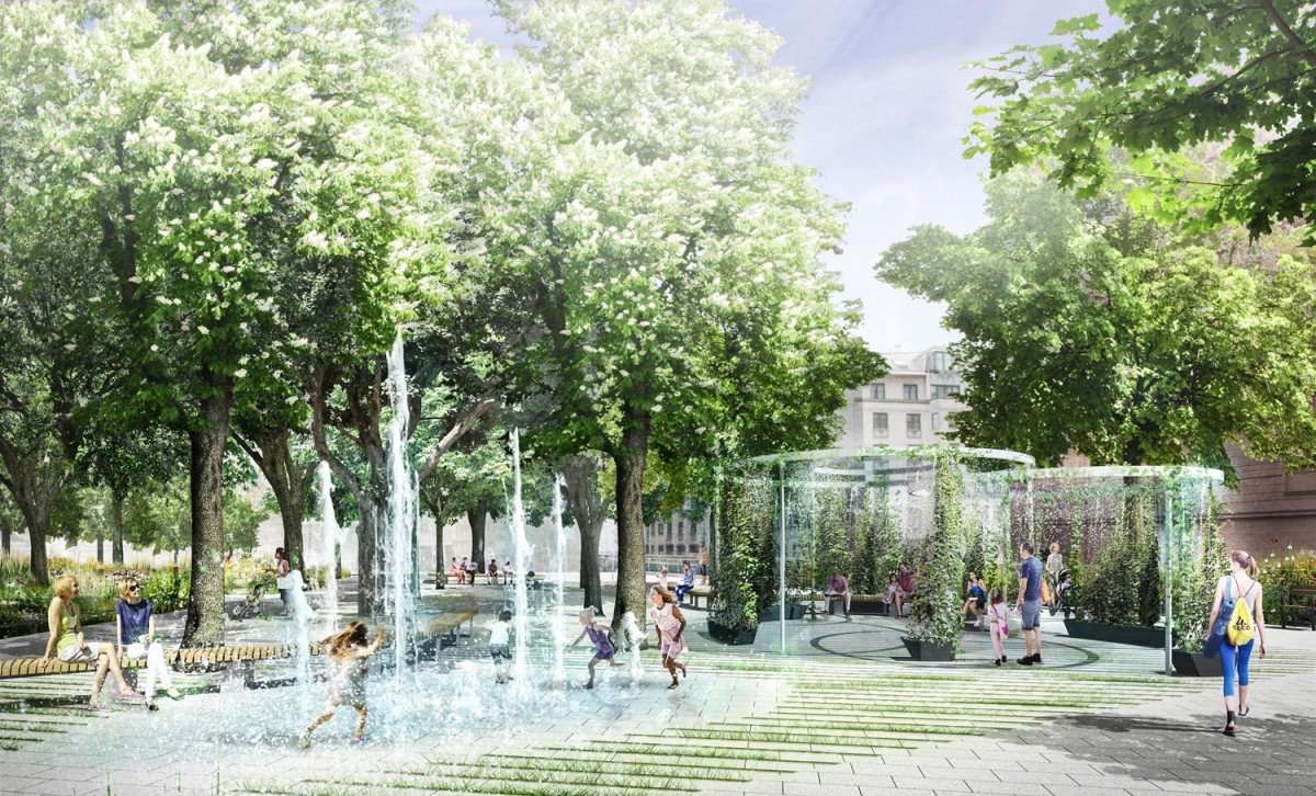 Vídeň bojuje proti horku ve městě. Zřizuje svůj první cooling park